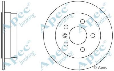 APEC BRAKING dsk2300 -  Тормозной диск